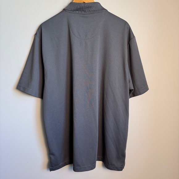 Ben Hogan Performance Mens Ribbed Golf Polo Shirt Gray Size 2XL Clubhouse Preppy - Picture 6 of 13